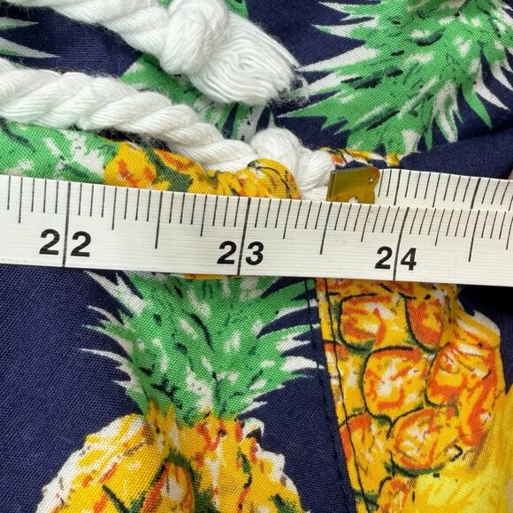 Panama Jack Reversible Bucket Hat Pineapple / White Sun Vacation Cruise - Picture 6 of 9